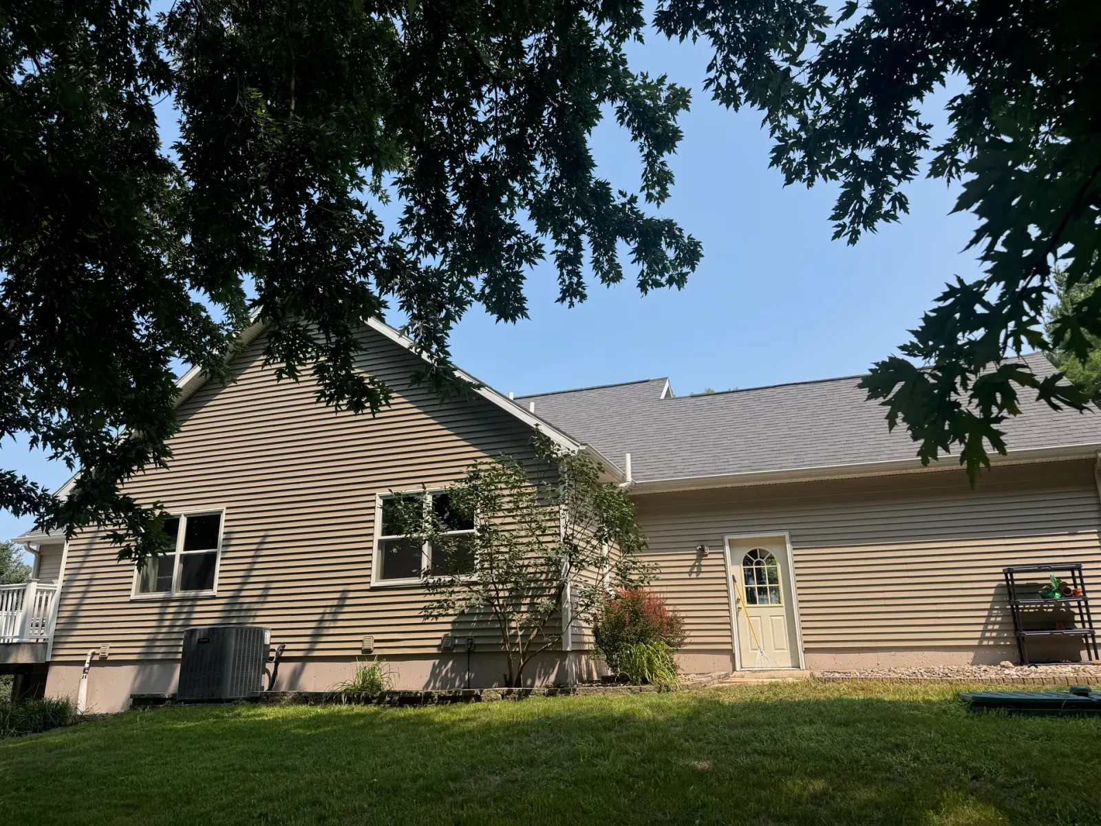 10908 NW 107th Street, Granger, Iowa - Rear Gable And Back Door